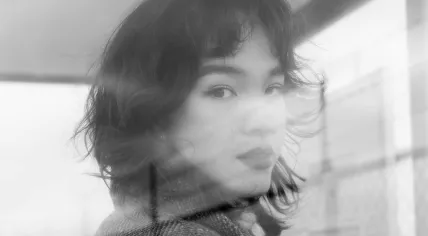 Musician and model Irène Schrader seen in 2024