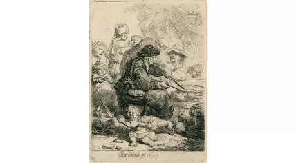 Rembrandt van Rijn, The Pancake Woman, 1635