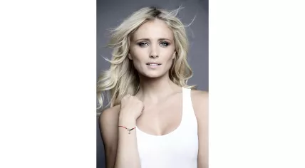 An undated photo of Dutch model Yfke Sturm
