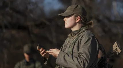Crown Princess Amalia during her general military training, 17 January 2026