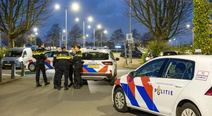 Police investigate a parking lot next to Nieuw-Vennep station along Venneperweg and Spoorlaan after a deceased person was found. The cause of death is still unclear.