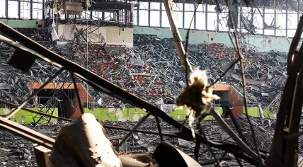 12,000-seat hall of the Azadi Sports Complex was attacked by US-Israeli airstrikes on the morning of Thursday, March 5.