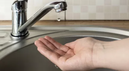 No water