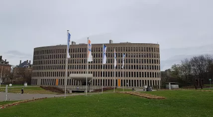 The Rectorate Building of the Vrije Universiteit Brussel (VUB)