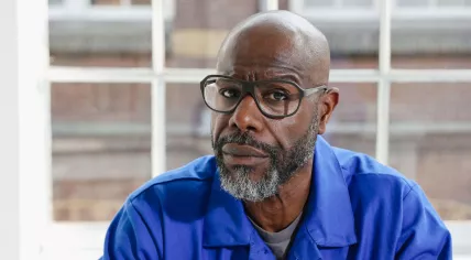 Film director Steve McQueen photographed ahead of winning the 2026 edition of the Erasmusprijs
