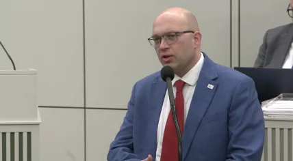 Alexander van Hattem at the end of the Asylum debate in the Dutch Senate, April 15, 2026.