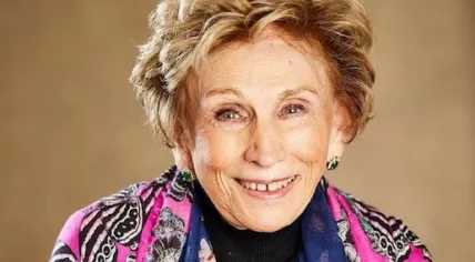 Graphic of Edith Eger created for Women's History Month, March 24, 2023. 