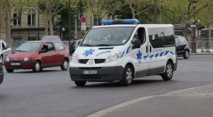 A French ambulance