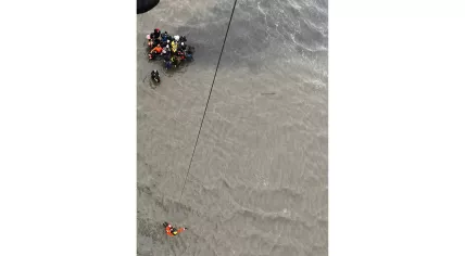 Over 30 hikers rescued from Ameland mudflats Sunday morning; Some with hypothermia. May 17, 2026