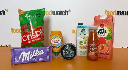 The nominees for the Gouden Windei award for most misleading product of 2026