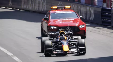 Max Verstappen of Red Bull Racing during the Formula 1 Monaco Grand Prix at the Circuit de Monaco.