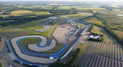 The Netherlands. Race track in Assen, motor sports circuit for motorcycle racing, July 16, 2025.