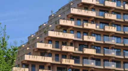 The SAWA residential complex in Rotterdam