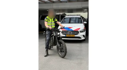 Police seized a fatbike capable of reaching a speed of 100 kilometers per hour during a check in Boxtel, Vught, and Sint-Michielsgestel, 14 June 2026