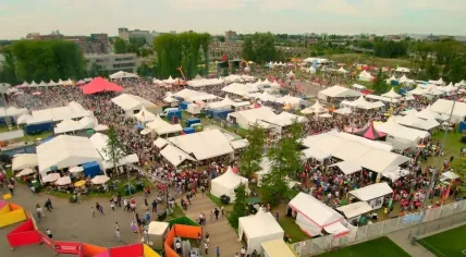 Kwaku Summer Festival in the Nelson Mandela Park in Amsterdam