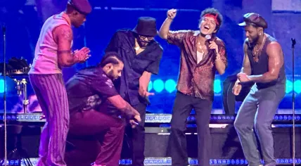 Bruno Mars Concert at Singapore National Stadium, April 2024.