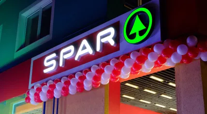 A Spar store on Minusinskaya street in Kaliningrad, Russia. November 19, 2014.