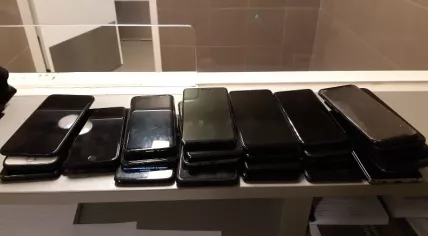Stolen phones found inside cycling shorts