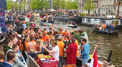 King's Day 2018 in Amsterdam