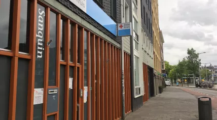 An Amsterdam office of the Red Cross and blood bank Sanquin