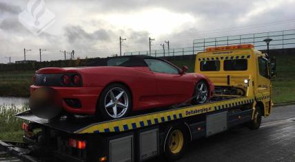 Ferrari seized in Almere by Dutch police