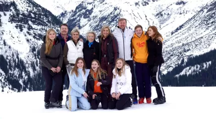 Royal Family in Lech 25 Feb 2020