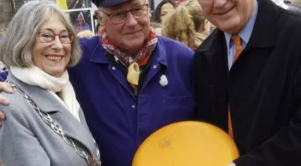 Pete Hoekstra with Mirjam Salet
