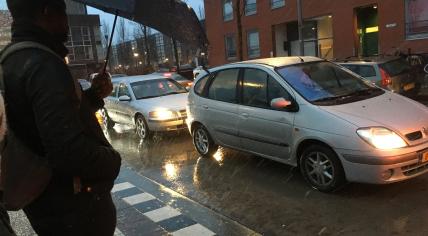 Rain in Amsterdam