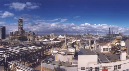 Industrial area Chemelot in Geleen