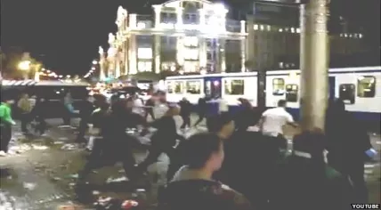 Ajax Celtics disturbances in Amsterdam