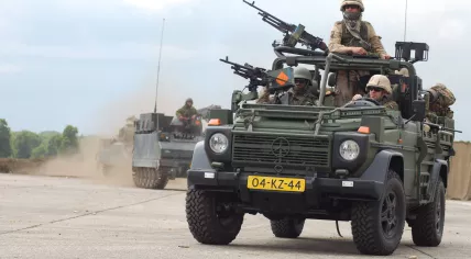 Royal Dutch Army Convoy