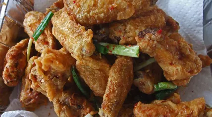 Salt and Pepper Chicken Wings