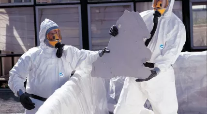 Asbestos removal (asbestcrew.nl)