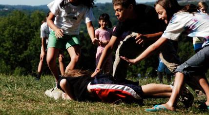 Children playing