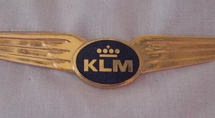 KLM badge