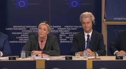 Geert Wilders en Jean-Marie Le Pen