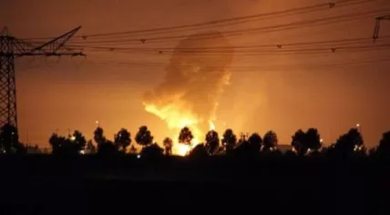 Shell fire