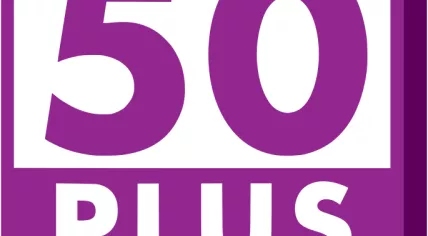 Logo of political party 50PLUS (Source: Wikimedia/Silver Spoon)