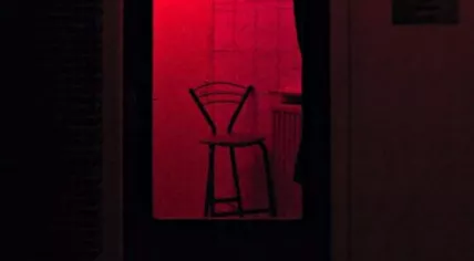 Window in Amsterdam Red Light District