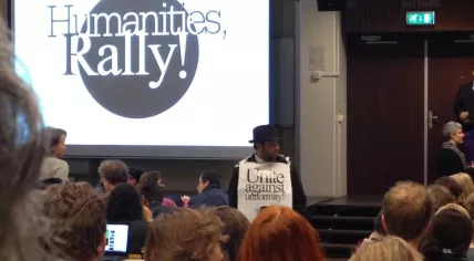 UvA protest
