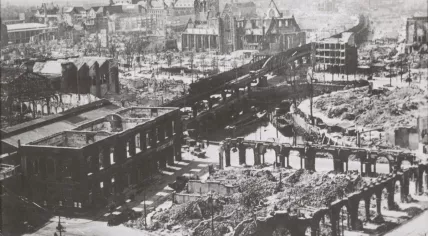 Exterieur_OVERZICHT_NA_BOMBARDEMENT_(OORLOGSSCHADE)_-_Rotterdam_-_20264975_-_RCE
