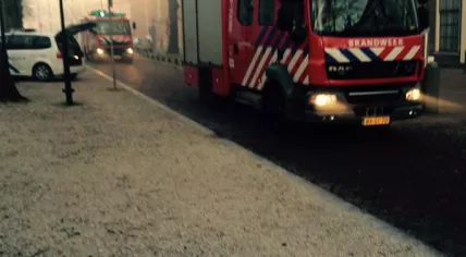 British Embassy fire in The Hague - 2015
