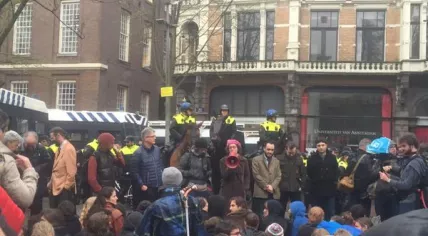 Maagdenhuis demonstration