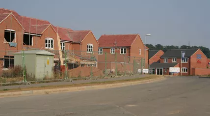 New_housing,_off_Londonthorpe_Lane,_Grantham_-_geograph.org.uk_-_208676