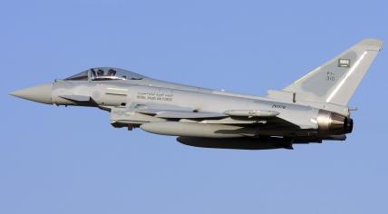 RSAF_Typhoon_at_Malta_-_Gordon_Zammit