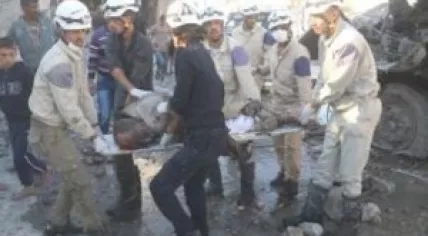 Syrian rescue workers the White Helmets