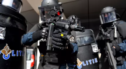Dutch police Arrest team