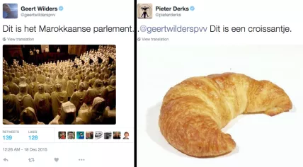 Wilders Parliament tweet