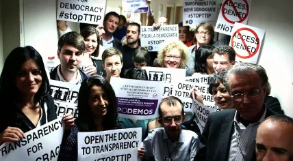 Open_the_Door_to_Transparency-_-StopTTIP_-_15543248792