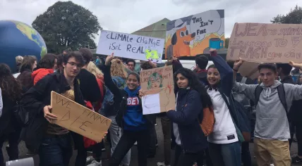 Climate strike in The Hague, 27 September 2019